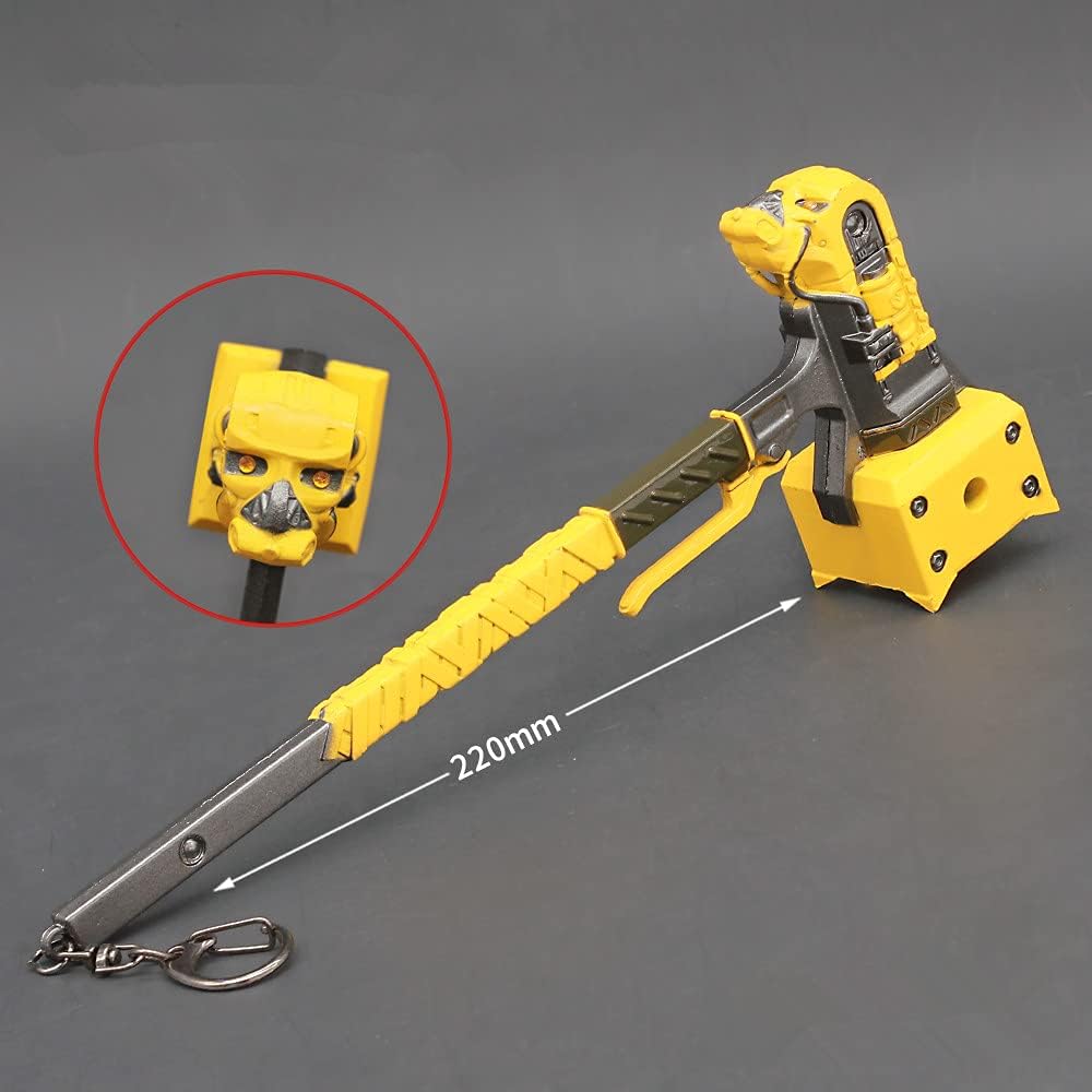 APEX Legends Caustic Heirloom Metal Death Hammer Action Figures Toys Collection Party Supplies Desk Decoration