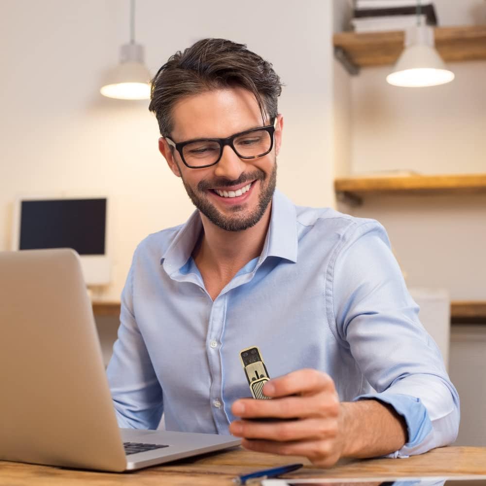 Magnetic Metal Fidget Toys - Metal Poker Push Card Fidget Slider Stress Relief Toy, Men’s EDC Toy Fidget Toy Haptic Coin, Office Desk Toys Gifts for Boyfriend and Father (Brass CP3)