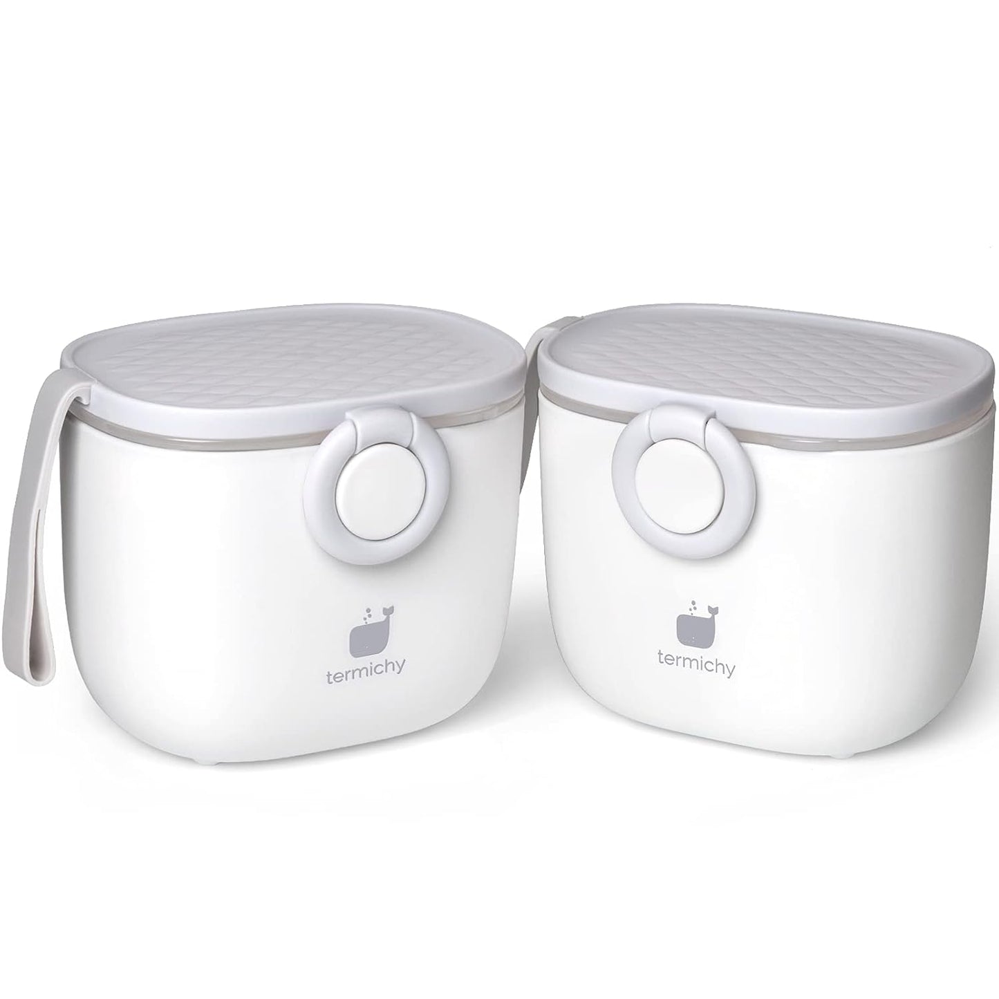 Termichy Baby Formula Dispenser, Portable Formula Dispenser Container with Scoop and Carry Handle for Travel Outdoor Activities for Baby Infant, 500ml