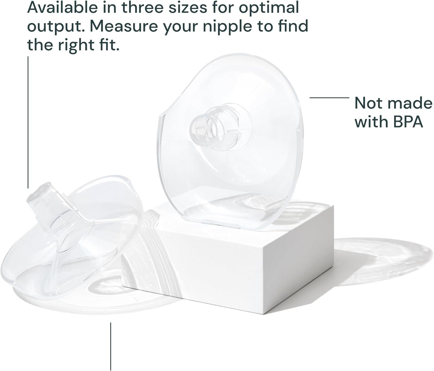 Willow Go - Hands Free Breast Pump - Wearable Breastfeeding Pump - Portable, Electric, Cordless, & 9 Levels of Hospital Grade Suction Strength - Postpartum Essentials - 24mm Flanges - 2pk