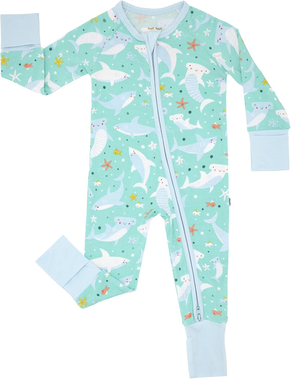 Little Sleepies Pajamas for Baby Boys & Girls, Viscose from Bamboo Baby Pajamas, Preemie & Newborn Sleepers, 2-Way Zipper PJs