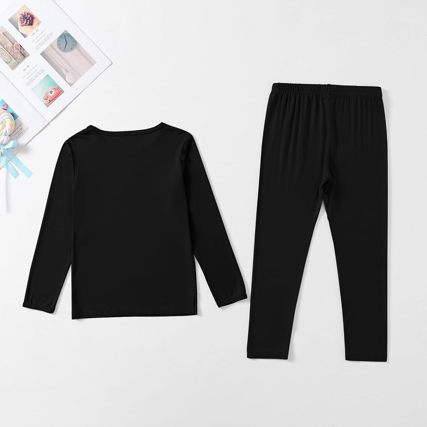 Jimonda Baby Boys Girls Pajama Sets Toddler Sleepwear Cool Jammies 2pcs Viscose from Bamboo PJs 18M-8Y