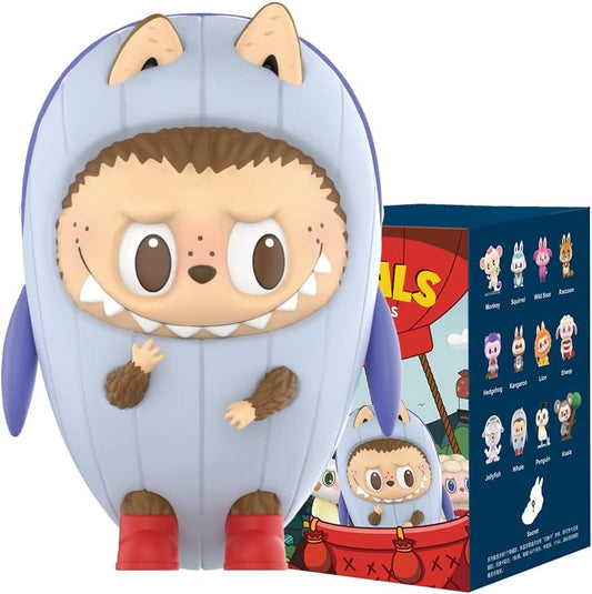 POP MART The MONSTERS Animals Series, 12PCs The MONSTERS Blind Box Figures, Random Design Action Figures Collectible Toys Home Decorations, Holiday Birthday Gifts for boys and girls, Whole Set