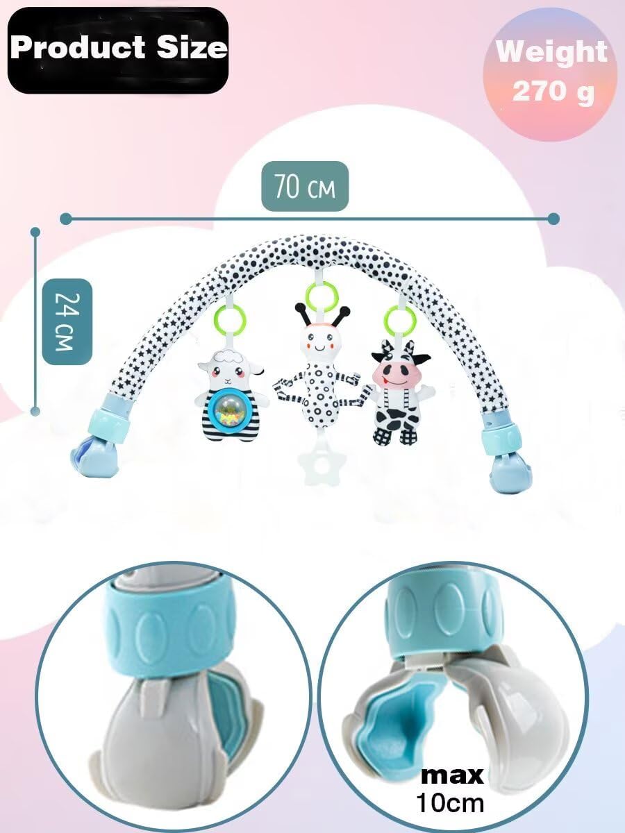 Pau1Hami1ton Baby Stroller Arch Toys, Car Seat Toys,Baby Gifts.S-19(Ant)