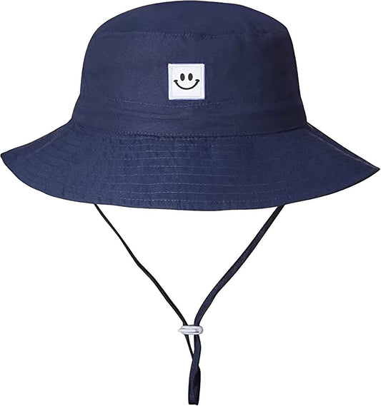 55cube Toddler Sun Hat Beach Bucket Hat for Girls Boys Toddlers