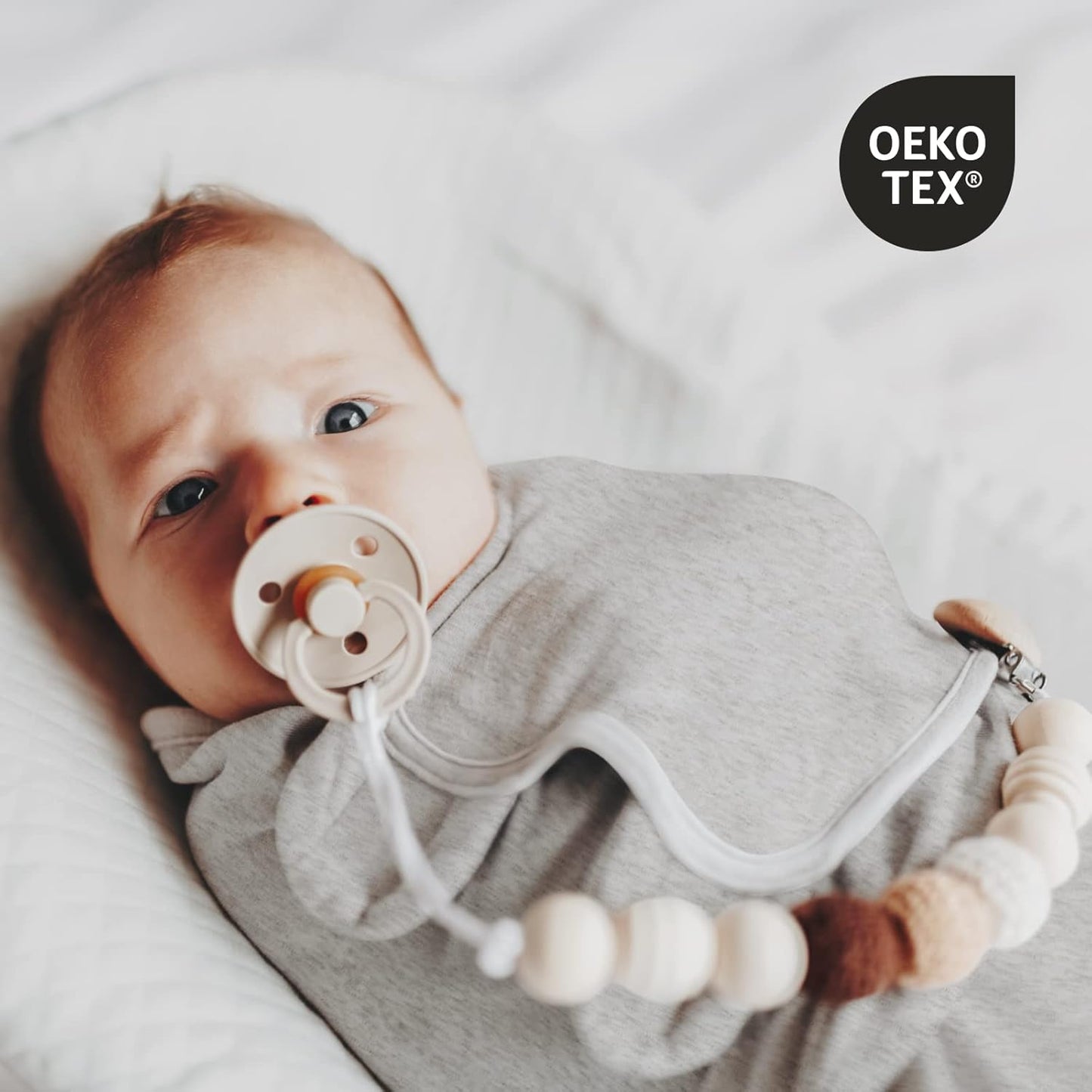 Organic Baby Swaddle Sleep Sacks, 2-Pack Swaddles for Newborns Baby Essentials, Infant 0-3 Months, 100% Cotton Soft & Snug Adjustable Wrap Nursery Swaddling Blankets Improves Sleep