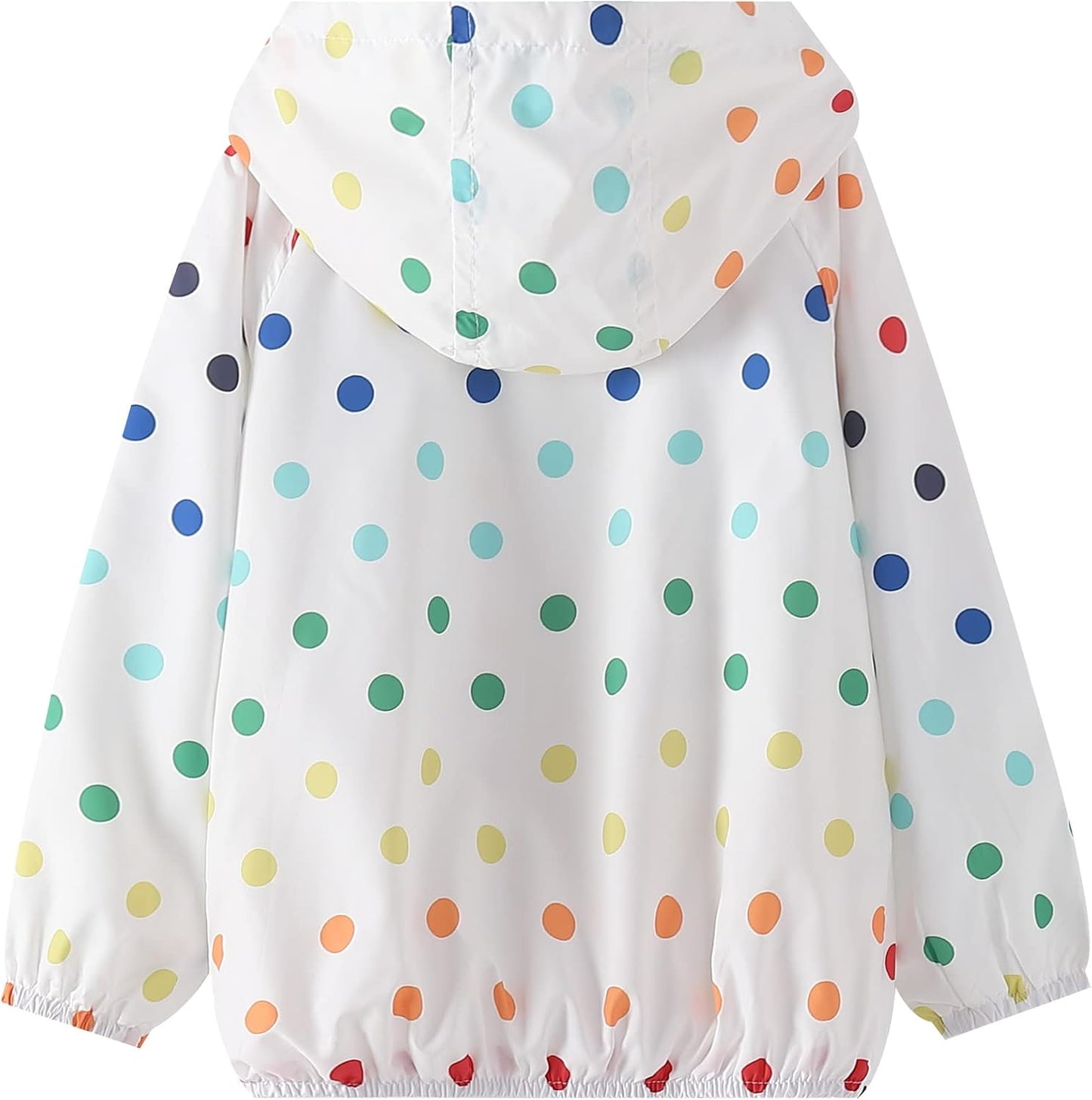 WELAKEN Lightweight Jacket for Girls Kids & Toddler II Girls' Print Water-Resistant Jacket