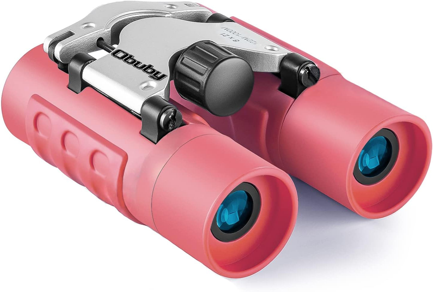 Obuby Real Binoculars for Kids Gifts for 3-12 Years Boys Girls 8x21 High-Resolution Optics Compact Toy Binocular for Bird Watching,Travel, Camping