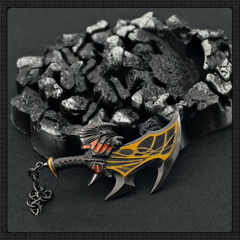 God of War Ragnarök Kratos Blades of Chaos Action Figures Game Toy Collection Keychain Desk Decoration Backpack Pendant Gift