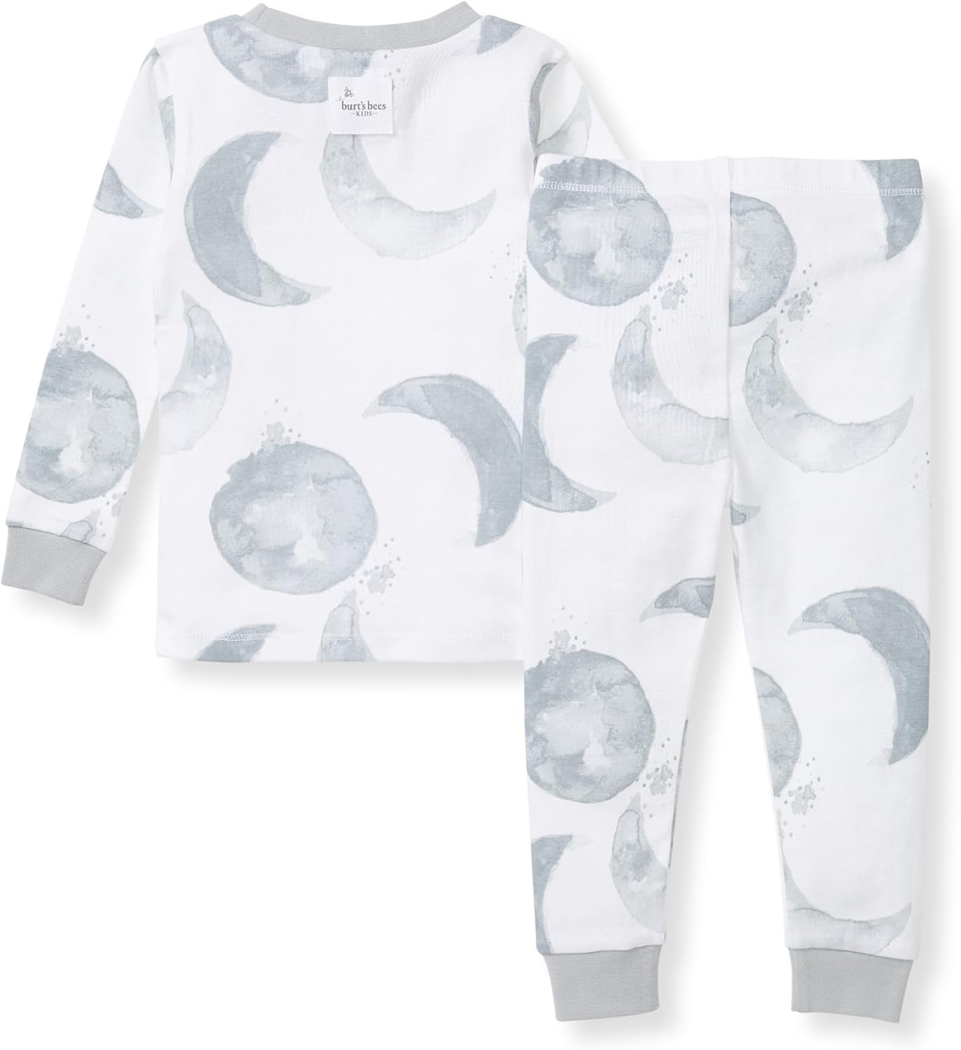 Burt's Bees Baby Boys' 2-Piece Long Sleeve Tee and Pants Organic Cotton Pajama Set