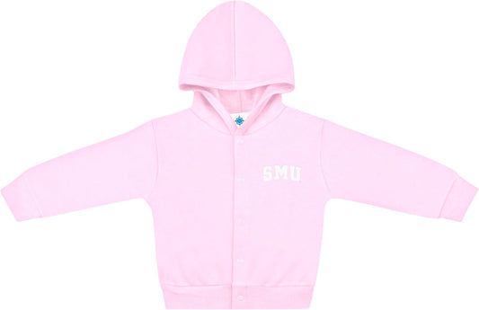 Creative Knitwear College Baby Snap Hooded Jacket - Team Logo, Multiple Colors, for Boys & Girls, (0-24 Months)