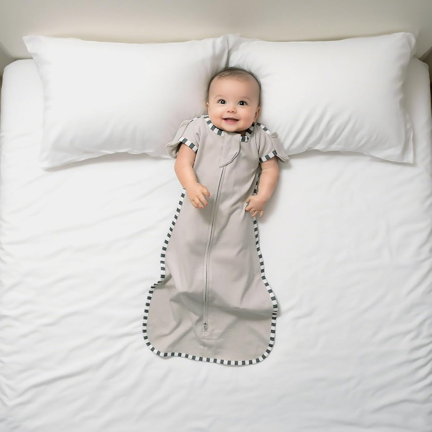 Baby Transition Swaddle 2-Pack, Newborn Sleep Sack, Arms Up Design (Arms In/Out), Infant Swaddle for Boys Girls