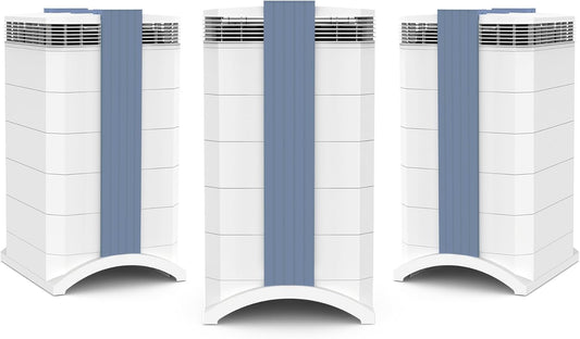 IQAir GC MultiGas XE Air Purifier - 3-Pack – Smart MultiGas Filtration for Spaces up to 3375 sq ft - Chemicals, Odors, VOCs, and Particles, Swiss Made, WiFi Enabled