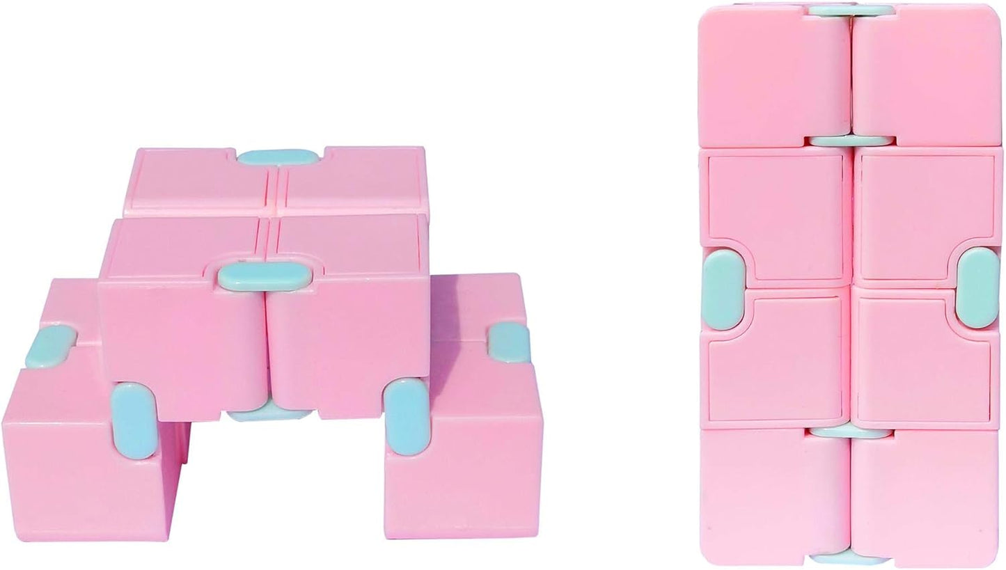 6 Pack Stress Relief and Anxiety Relief Fidget Toys,Flippy Chain,Marble Mesh,Infinity Cube