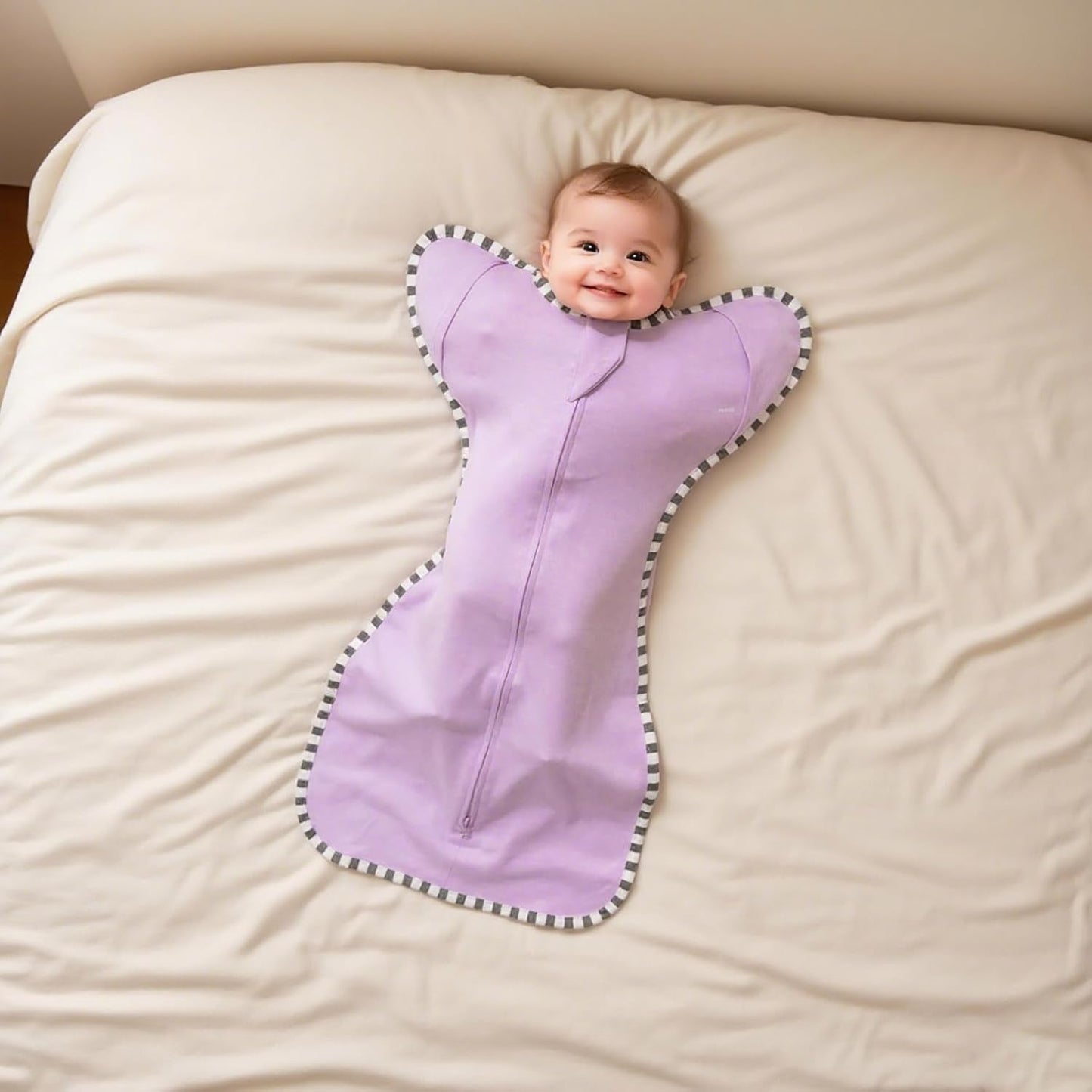 Baby Transition Swaddle 2-Pack, Newborn Sleep Sack, Arms Up Design (Arms In/Out), Infant Swaddle for Boys Girls