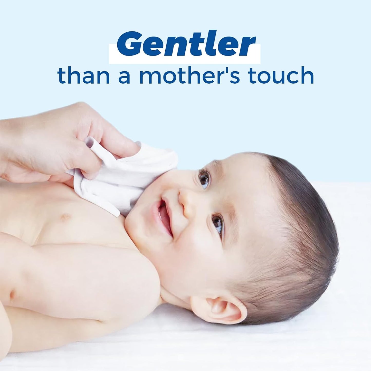 Hypoallergenic Baby Wipes, Pure Water Natural Wipes for Sensitive Skin, Unscented Baby Wipes for Face Hands & Bottom, 1024 Count (16 Packs of 64)