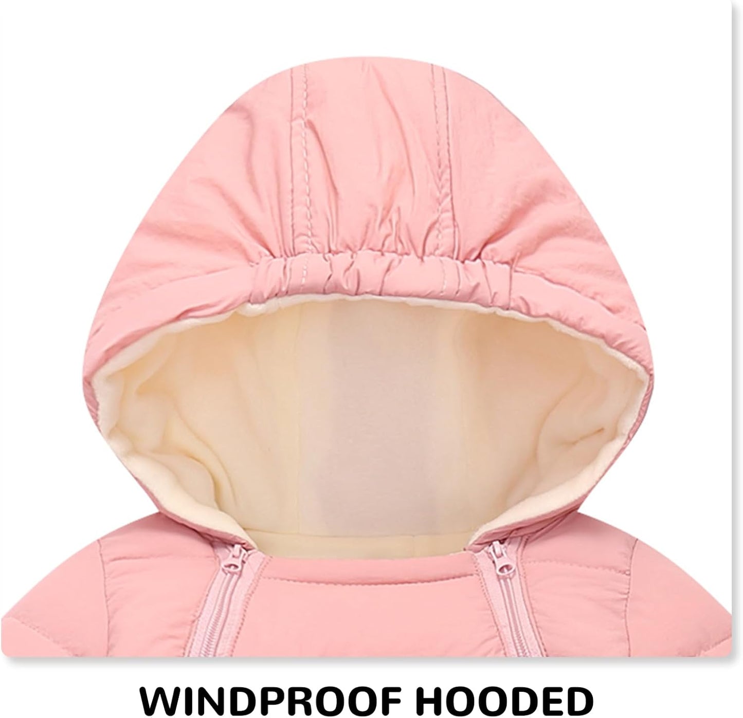 Toddler Snow Suit Baby Snowsuit Infant Boy Winter Coat Girl Puffer Clohtes 0-2T