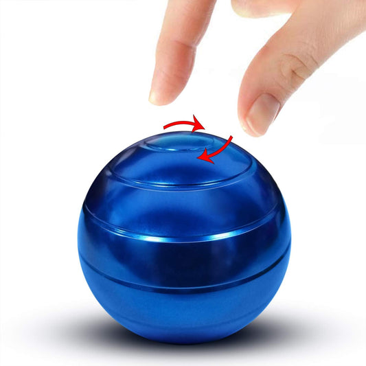 Kinetic Desk Toys,Full Body Optical Illusion Fidget Spinner Ball,Gifts for Men,Women,Kids Size 1.77"
