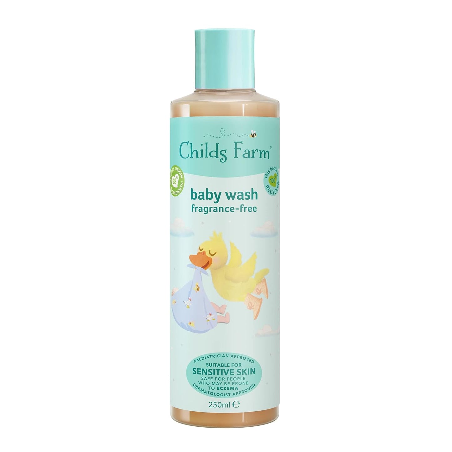 Childs Farm baby wash unfragranced 250ml
