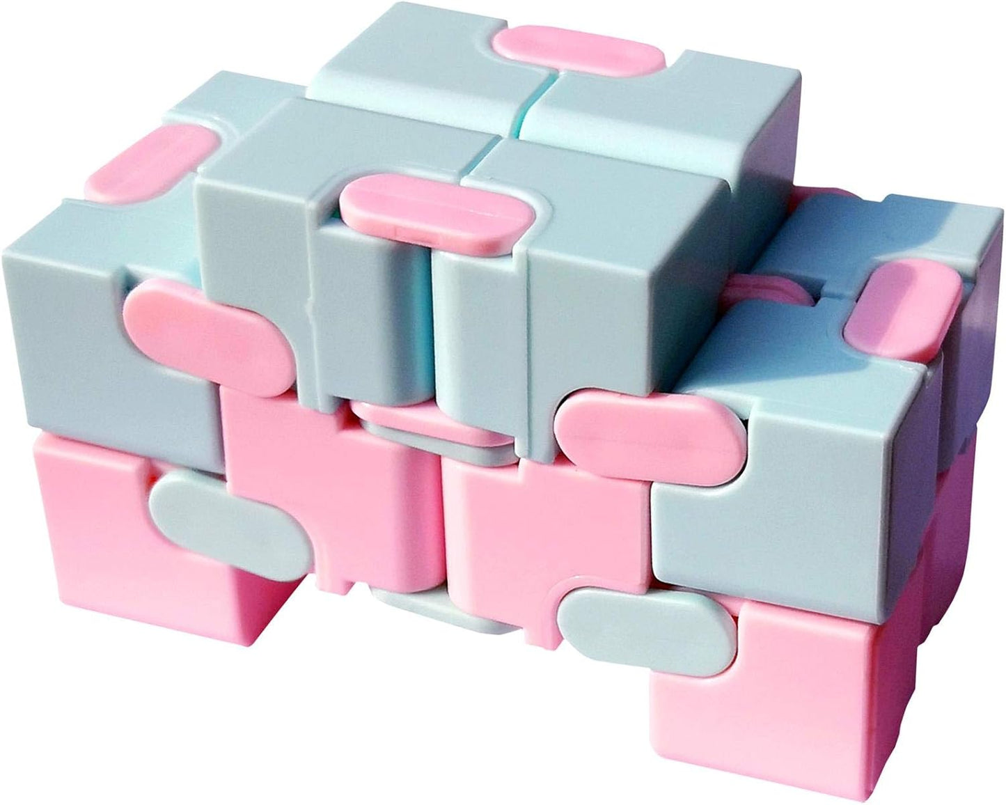 4 Pack Stress Relief and Anxiety Relief Fidget Toys,Infinity Cube,Marble Mesh