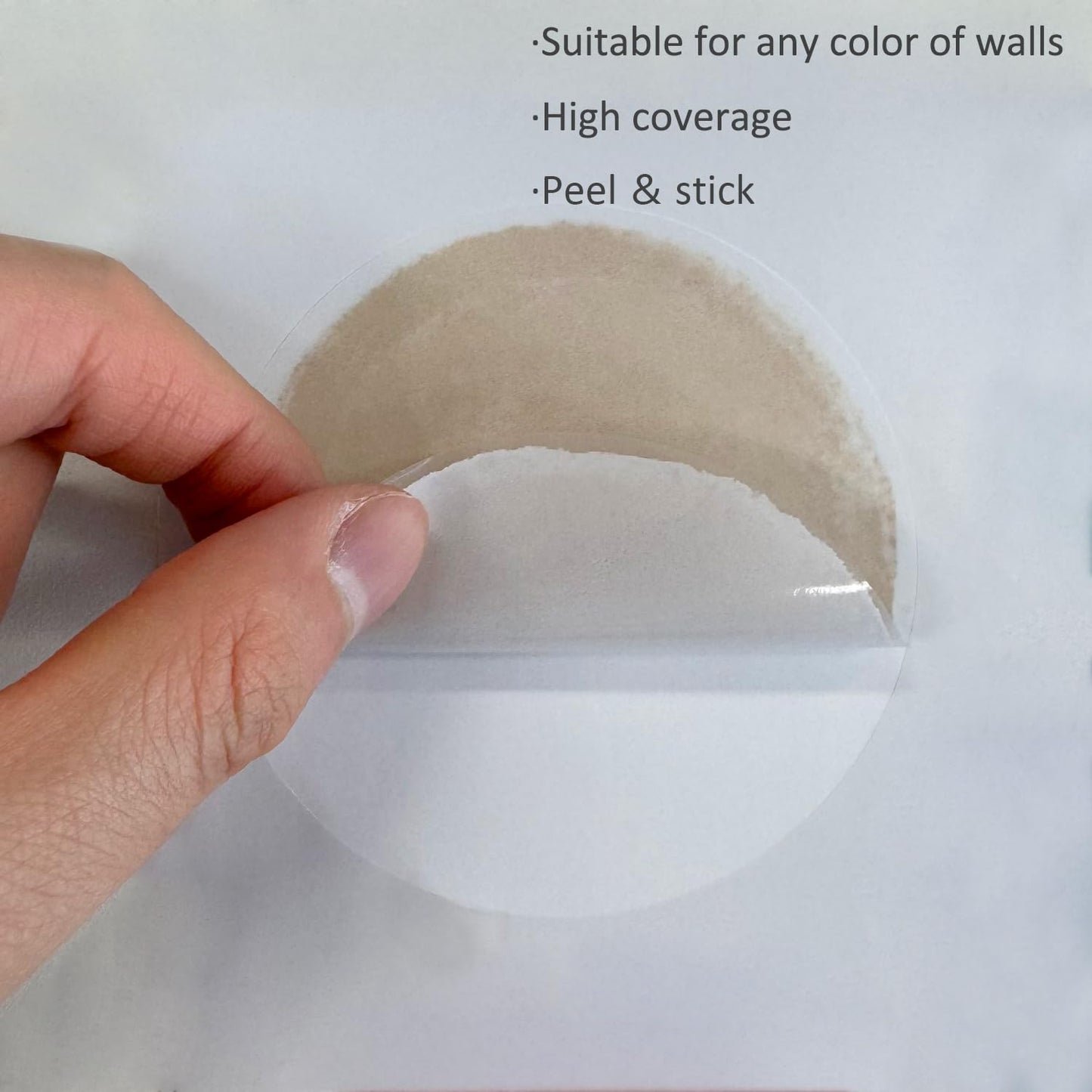 Colorful Polka Dot Wall Decals 36 PCS, Watercolor Dots Wall Sticker for Girls Bedroom Removable Wall Decals Nursery Kids Room Decor (6 Sheets)