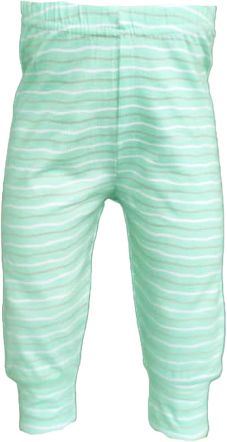 123 Bear Infant and Toddler Soft Cotton Spandex Boys and Girls Pants Multipacks