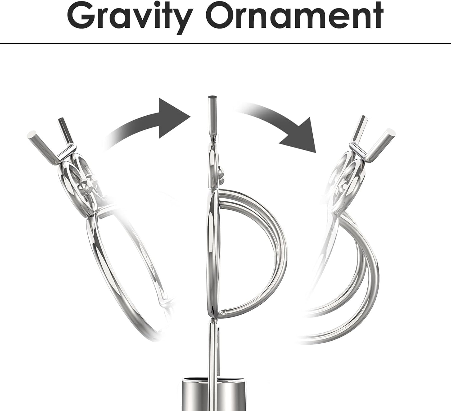 SHIDOW Kinetic Art Balance Toy, Owl Shaped Balancing Physics Toy, Office Desk Tumblers Decompressive Ornaments, Physics Science Model Teaching Supply Desktop Decoration (1PCS)