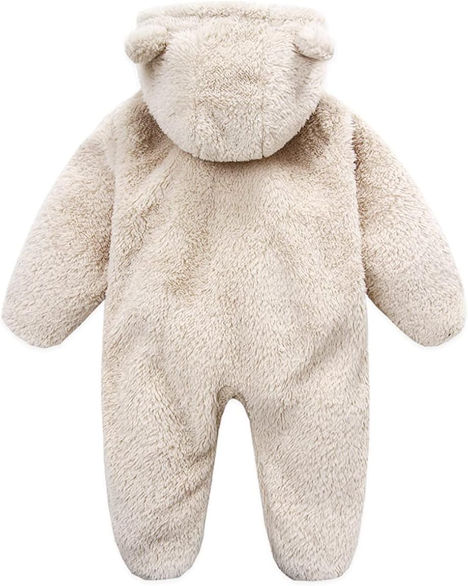 Baby Boy Girl Snowsuit Winter Warm Clothes Coat Infant Jumpsuit Toddler Outfit