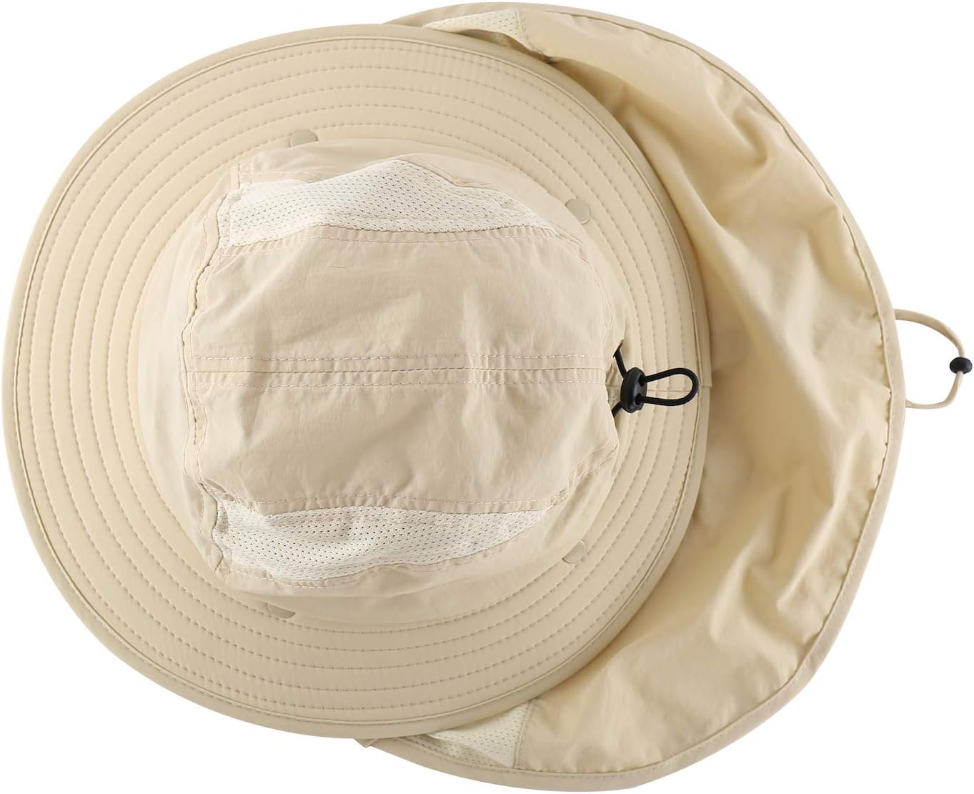 Home Prefer UPF 50+ Boys Sun Hat with Neck Flap Wide Brim Summer Beach Bucket Hat for Boys Girls Toddler Kids Safari Hat