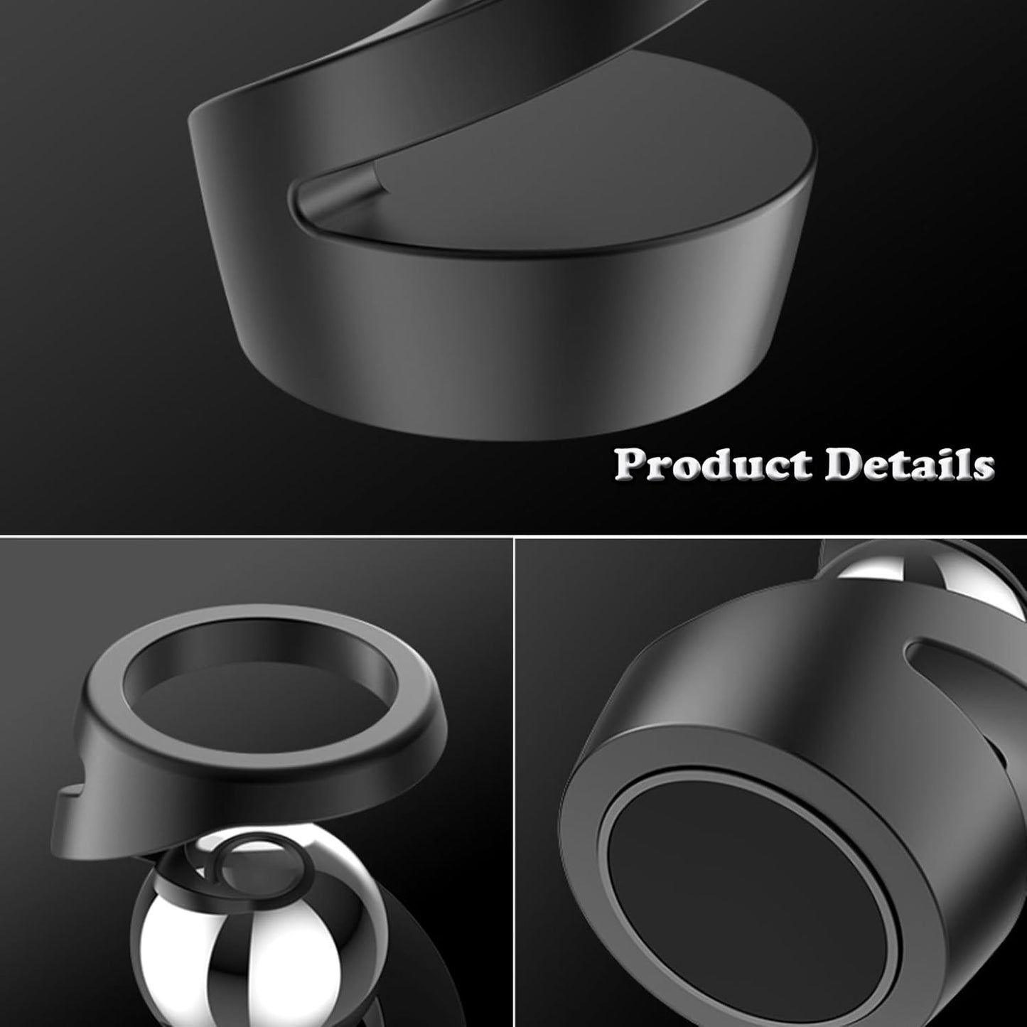 Fidget Toys for Adults, Metal Fidget Toys Desk Fidgets for Office for Adults, Quite Kids Fidget Toys for Anxiety and Stress (Silver Silver)