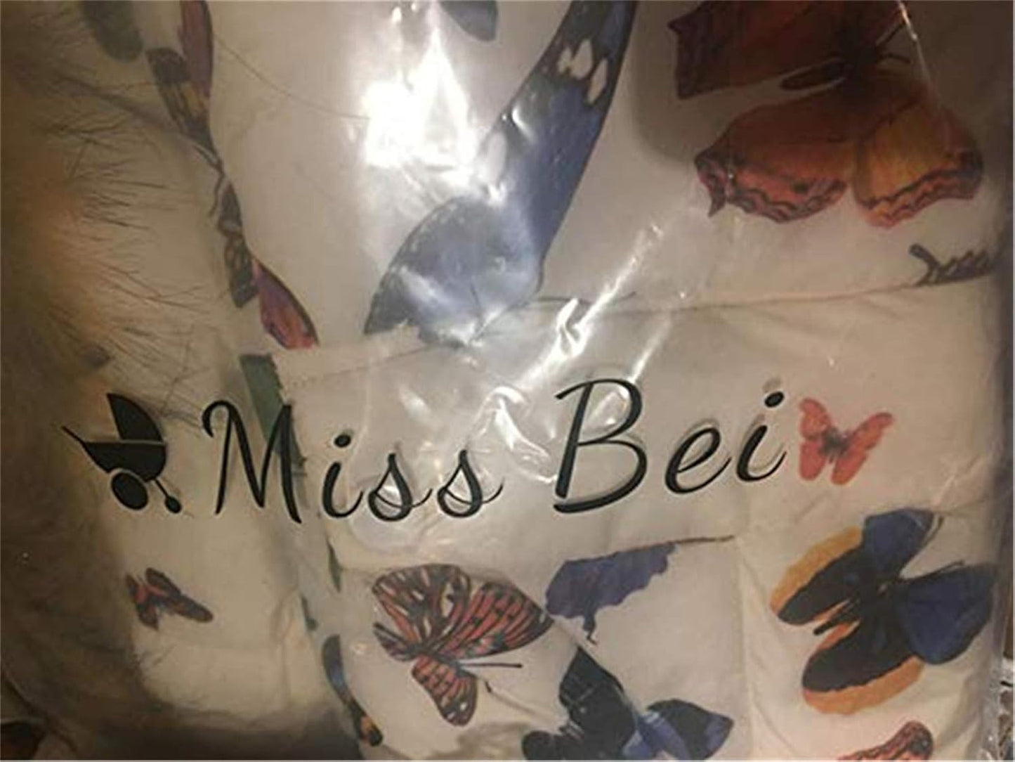 Miss Bei Girl's Winter Coat Jacket Hooded Kids Toddler Flower Print Parka Outwear Warm Cotton Puffer Hooded Jacket