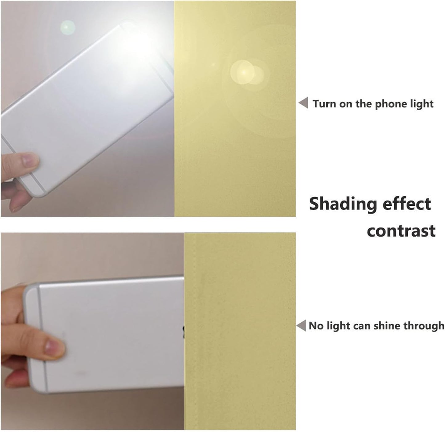 NICETOWN Paler Yellow Full Shade Curtain Panels, Pair of Energy Smart & Noise Blocking Out Blackout Drapes for Dining Room Window, Thermal Insulated Guest Room Lined Window Dressing(52 x 84 inch)