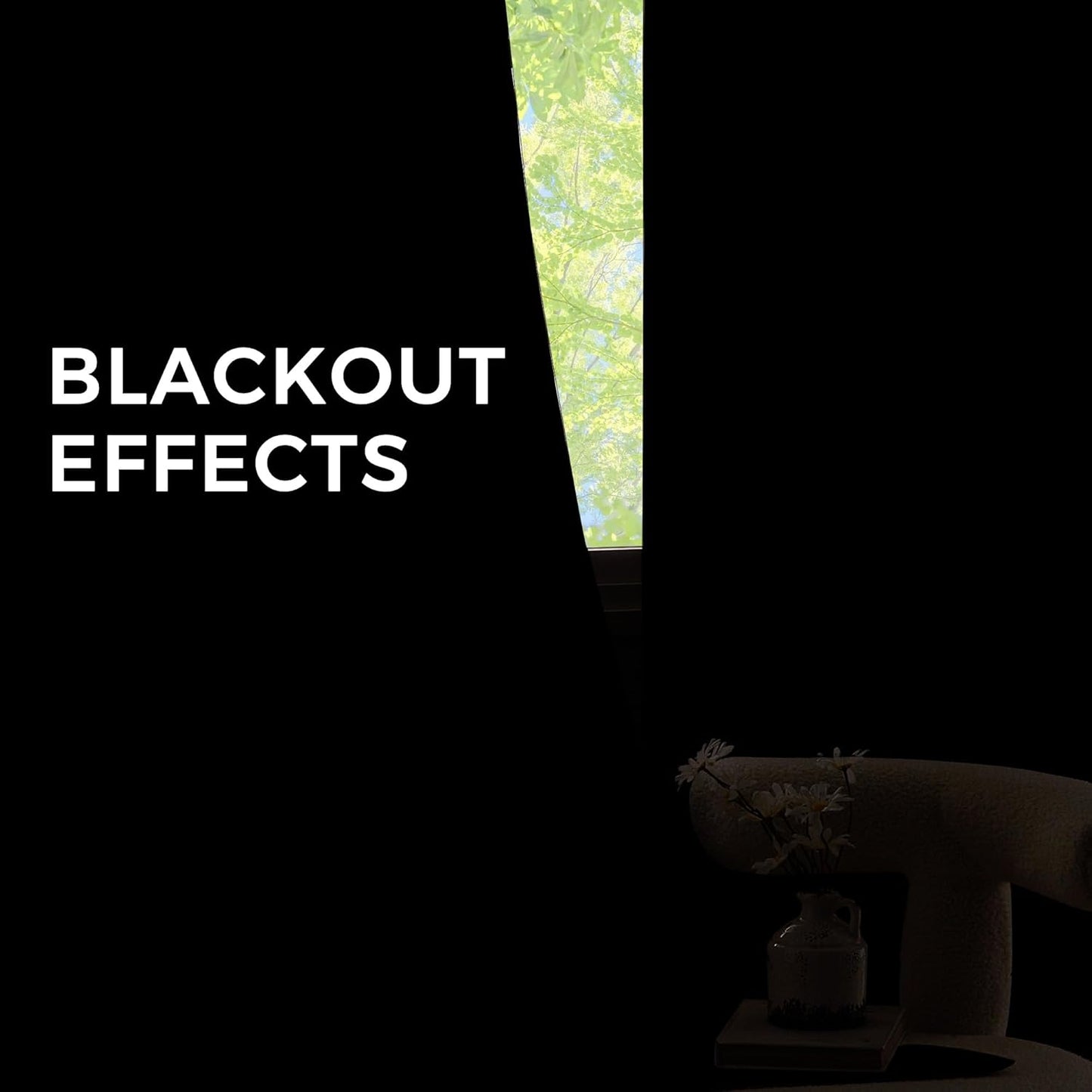 NICETOWN Black Blackout Curtains Bedroom Drapes 84 inch long 2 Panels, Cortinas Thermal Grommet Curtains for Living Room, Noise Reducing Privacy Window Treatment Shades for Nursery, Laundry Patio, W52