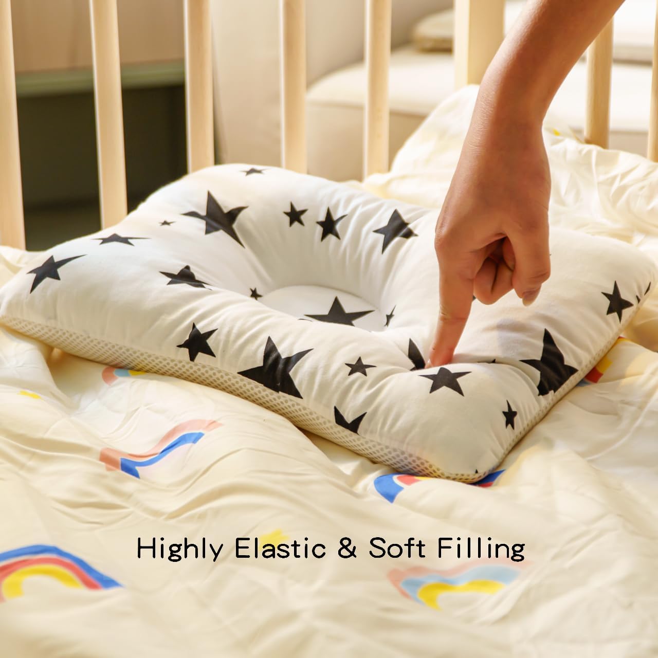 Unisex Pillow 13x9x2, Hypoallergenic Airmesh Breathable Cool 100% Cotton, Control Sweat, Ideal for Travel, Small, Car, Travel, MultiFunctual Small Decor Pillows