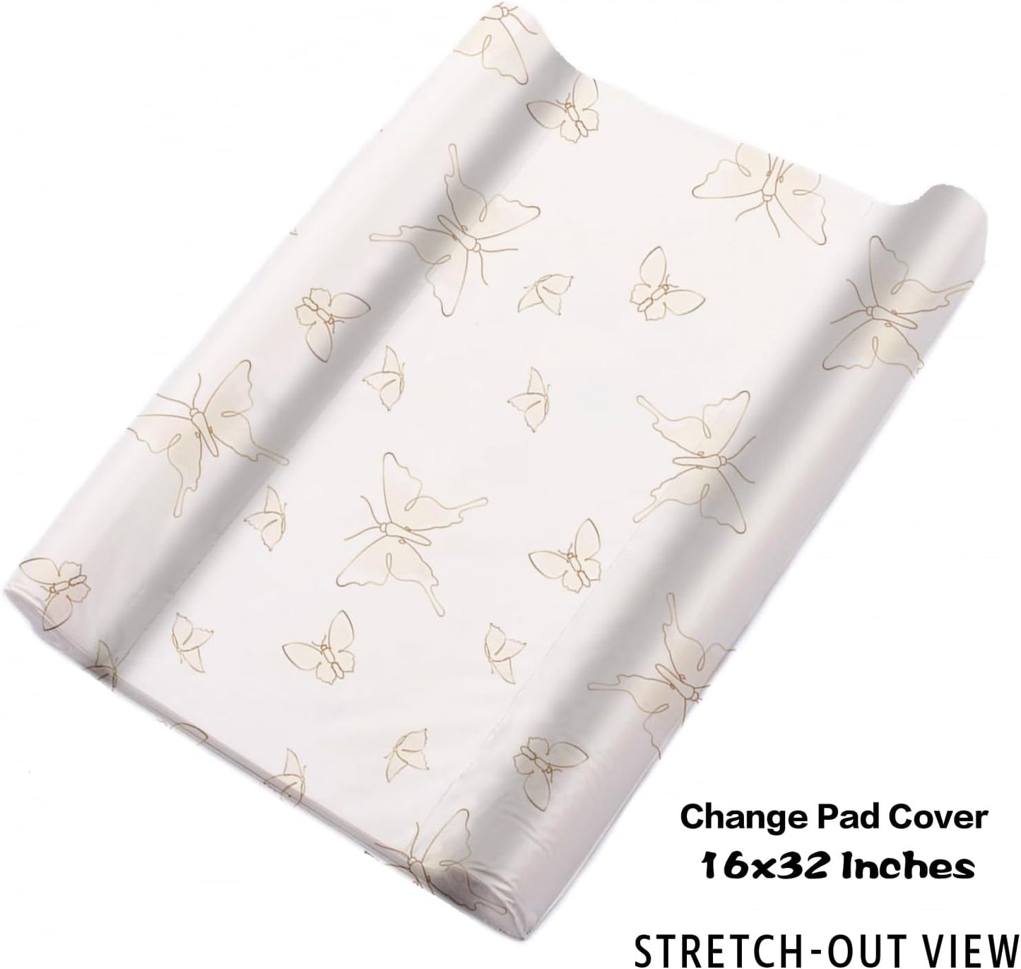 Personalized Baby Crib Bedding Set, 5-Piece Cows Design Baby Crib Sets with Custom Name, Toddler Double Layer Blanket Fitted Sheets Changing Pad Cover Rug Wall Art Set, Charming Nursery Decor