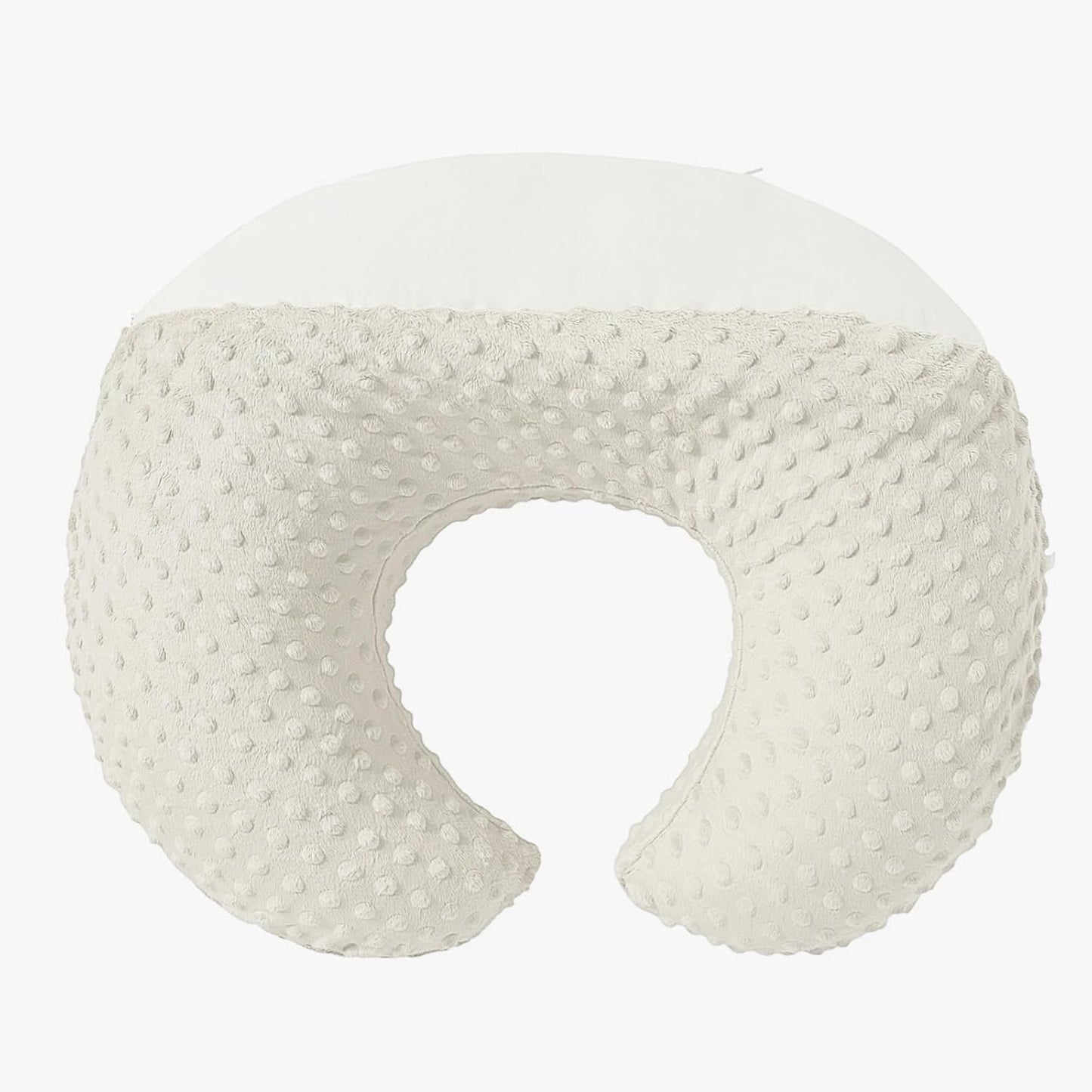 Nursing Pillow and Positioner for Breastfeeding, Ultra Soft Baby Breastfeeding Pillows for More Support for Mom and Baby, with Premium Removable Cover (Pristine)