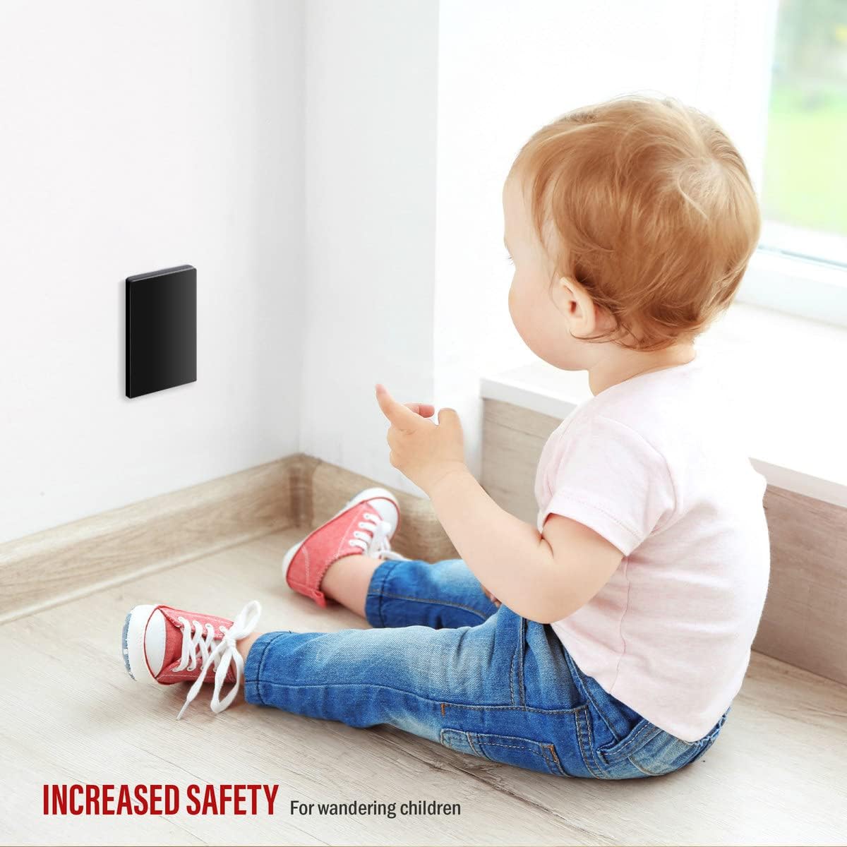 ENERLITES Screwless Blank Wall Plate, Child Safe Blank Device Outlet Cover, Standard Size, 1-Gang 4.68" x 2.93", Polycarbonate Thermoplastic, UL Listed, SI8801-BK, Glossy, Black