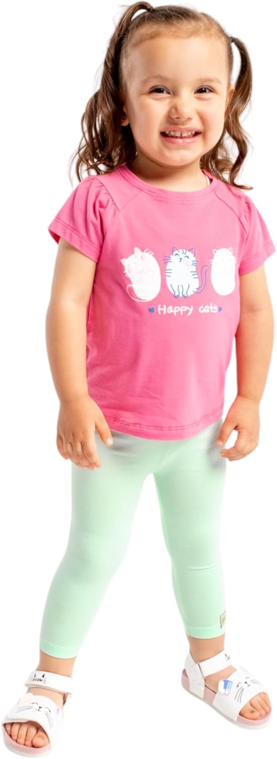 Premium Baby & Toddler Capri Leggings - Soft Cotton Blend, Durable & Perfect for Every Adventure