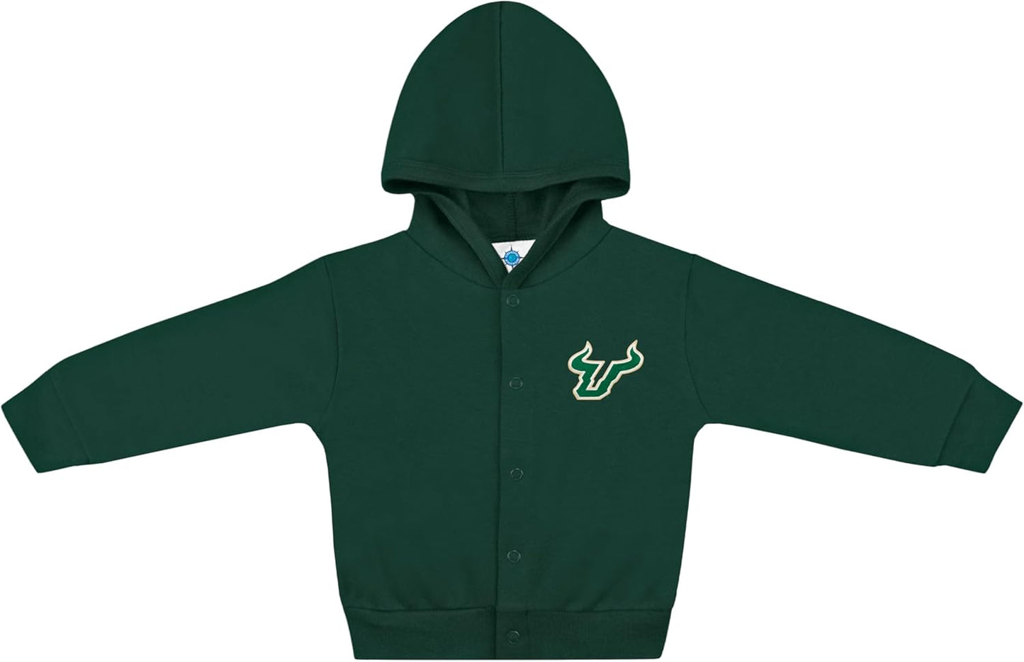 Creative Knitwear College Baby Snap Hooded Jacket - Team Logo, Multiple Colors, for Boys & Girls, (0-24 Months)