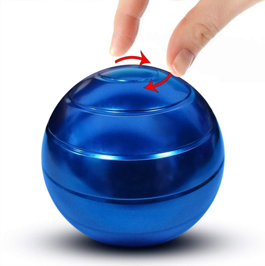 Fidget Toys,Full Body Optical Illusion Kinetic Desk Toys Ball,Gifts for Men,Women,Kids Size 2.1"
