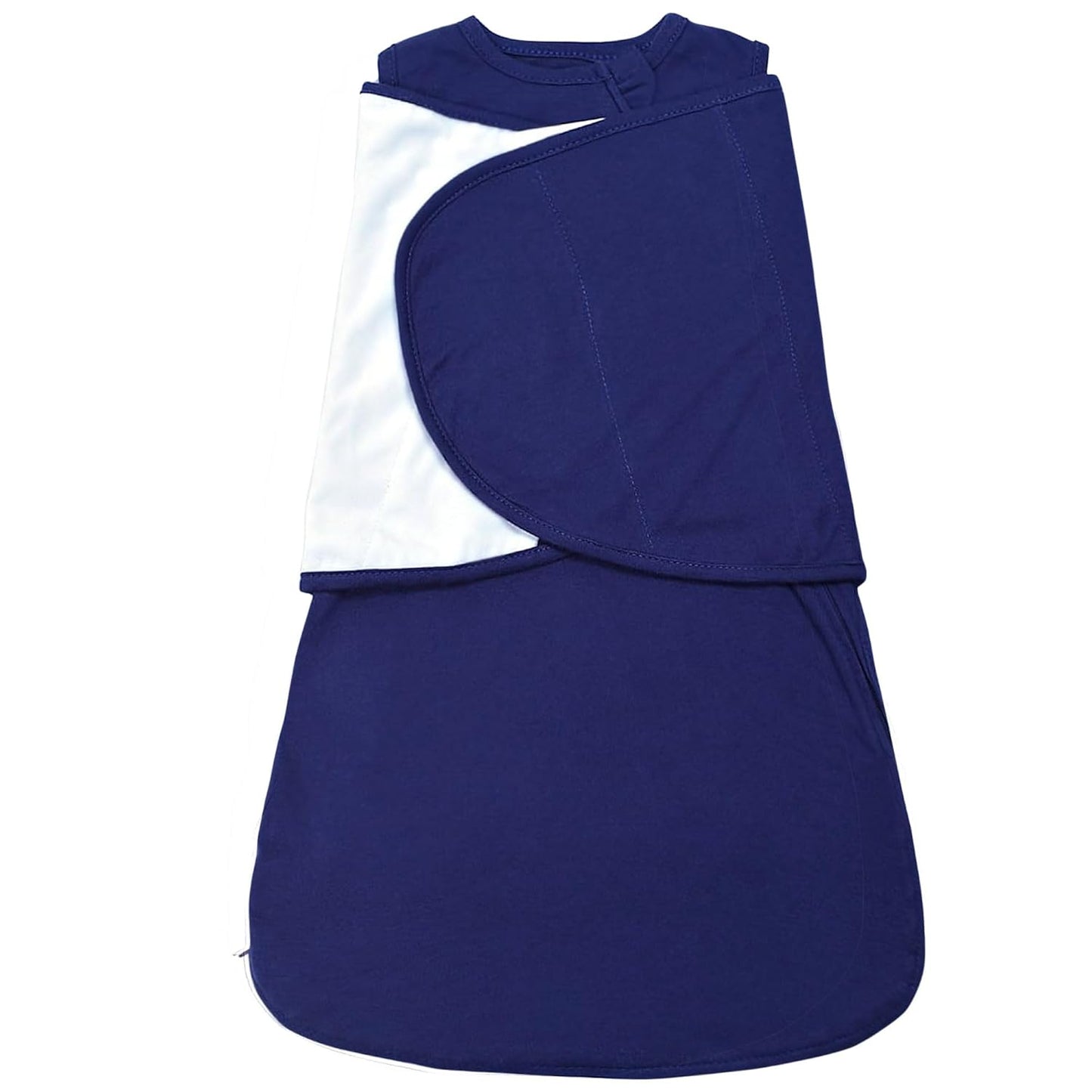 Baby Sleep sack Swaddle,Sleep Sack 3-6 Months,3-Way Adjustable Wearable Transition Swaddles Blanket Boy And Girl,100% Cotton,TOG 1.0(Navy Blue)