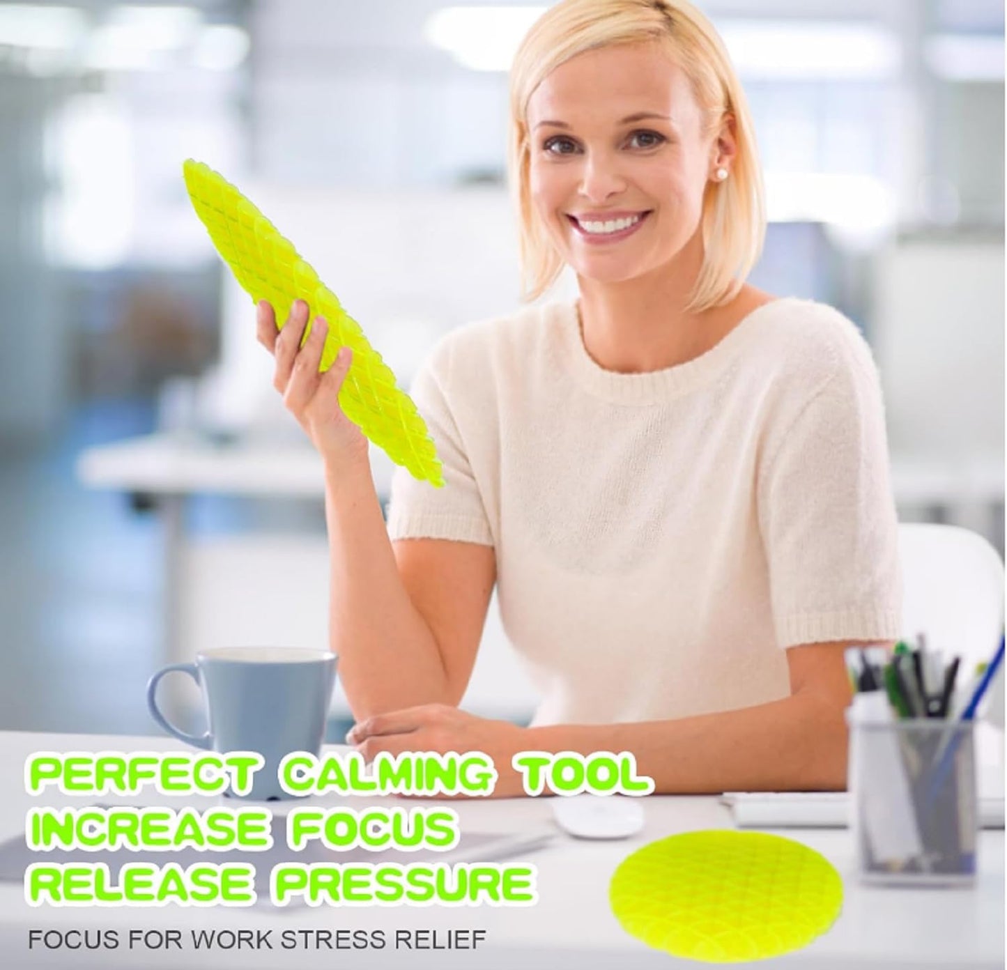 Fidget Toys ， Fidget Worm Toy,Stress Relief Fidget Toys for Kids&Adults,Elastic Mesh Toys,Sensory Slug Fidget Toy,Resistance Fidget Toys,Anxiety Relief Toys (3-Colors)