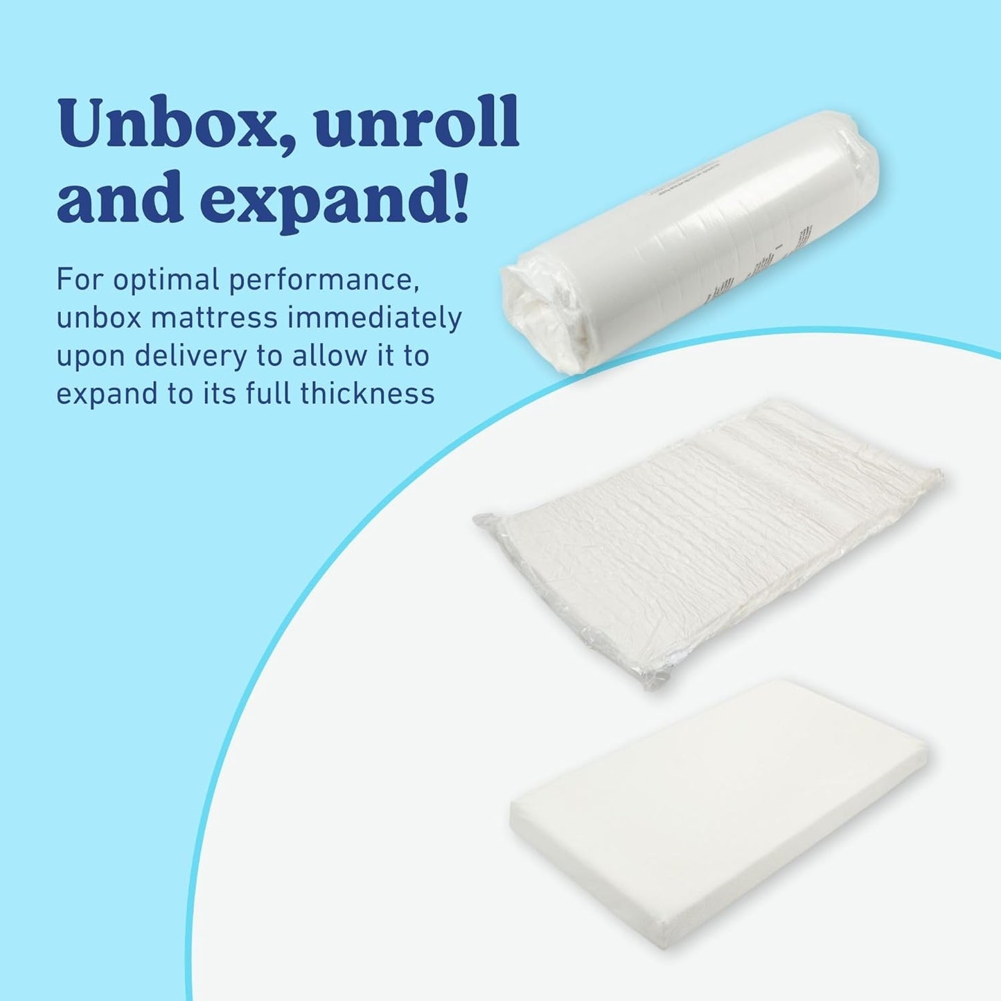 Graco Premium Crib Mattress & Protector Value Bundle (2-Pack) – Includes GREENGUARD Gold Certified Crib & Toddler Mattress, GREENGUARD Gold Certified Waterproof Protector