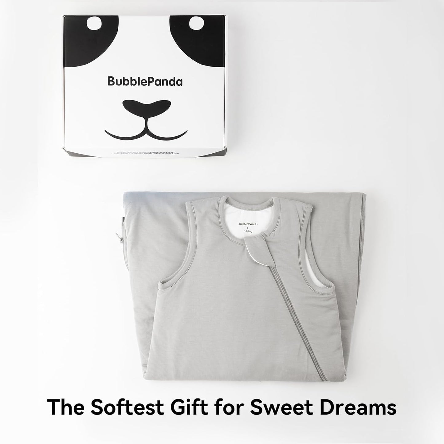 BubblePanda Rayon Made from Bamboo Sleep Sack 2t-3t 0.5 Tog Soft Lightweight Toddler Sleep Sack 24-36 Months for Babies 2-Way Zipper Wearable Blanket Baby 3t