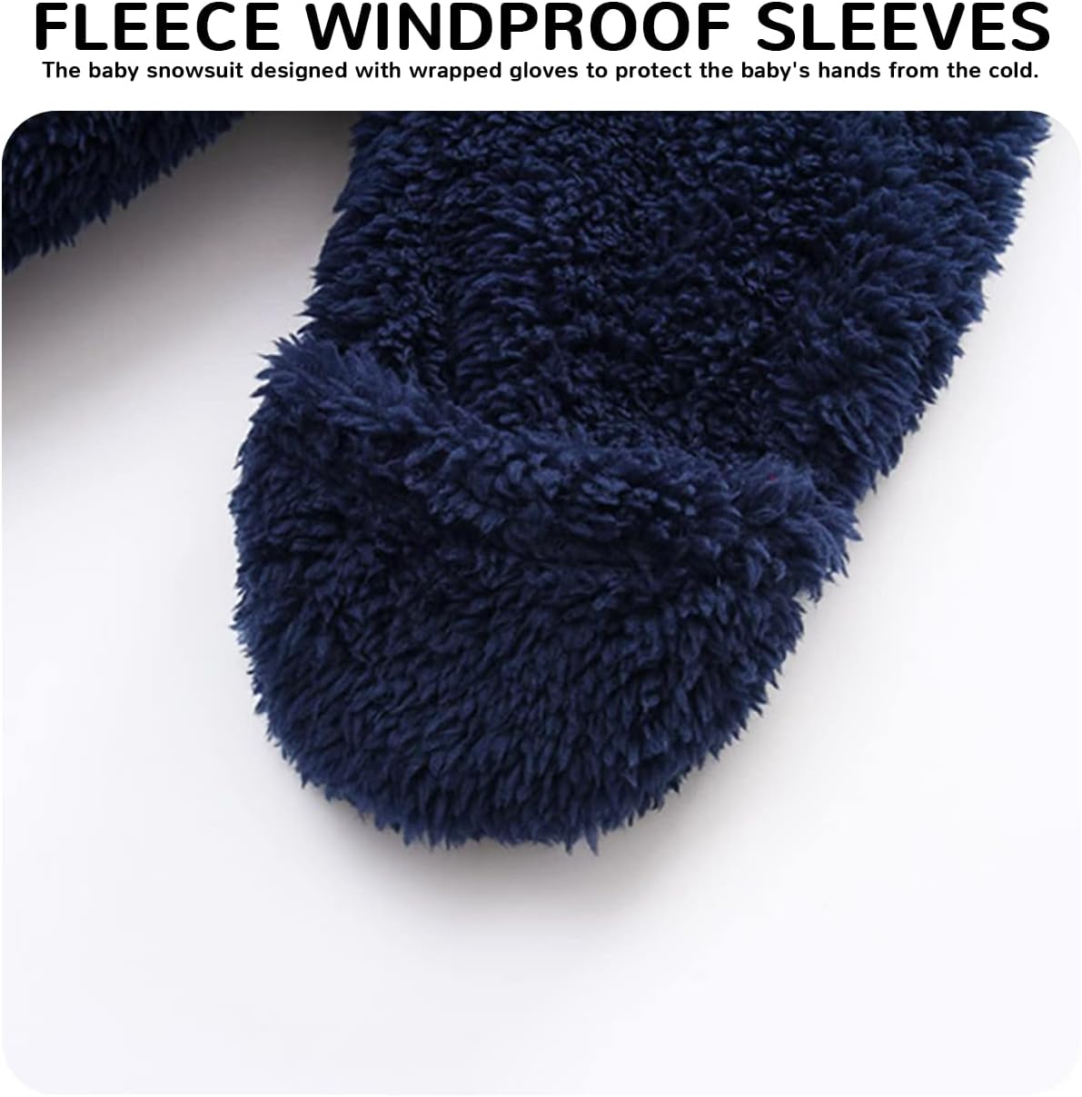 Baby Boy Girl Snowsuit Winter Warm Clothes Coat Infant Jumpsuit Toddler Outfit