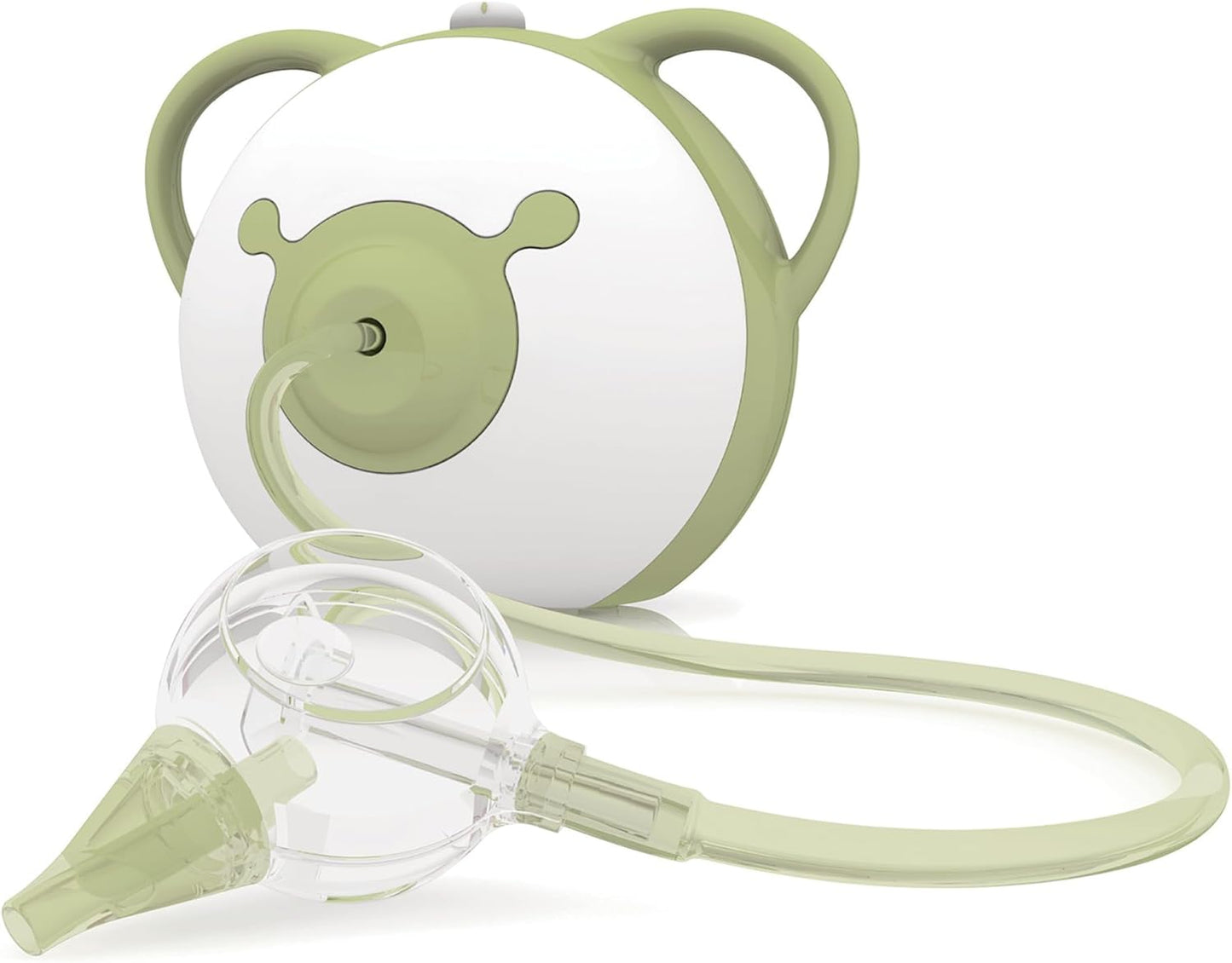 Nosiboo Pro Nasal Aspirator for Babies | Electric Nose Sucker | Made in EU | Adjustable Suction Power | Premium Quality | Award-Winning Design (Sage, 7,8x6,38x6,77 Inch)