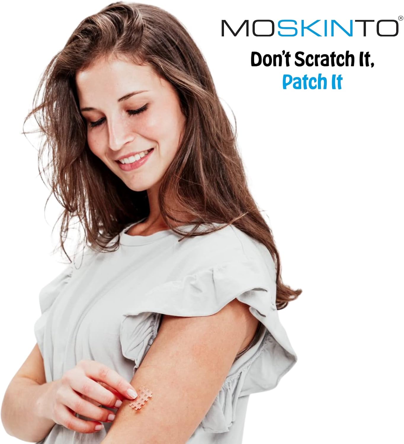 Moskinto The Original Itch Relief Patch, Mosquito Bite Patches for Kids and Adults, Instant Relief Natural Patches for Bug Bites, Travel Pack + Family Pack, Nude & Colorful Patches, 66 Count