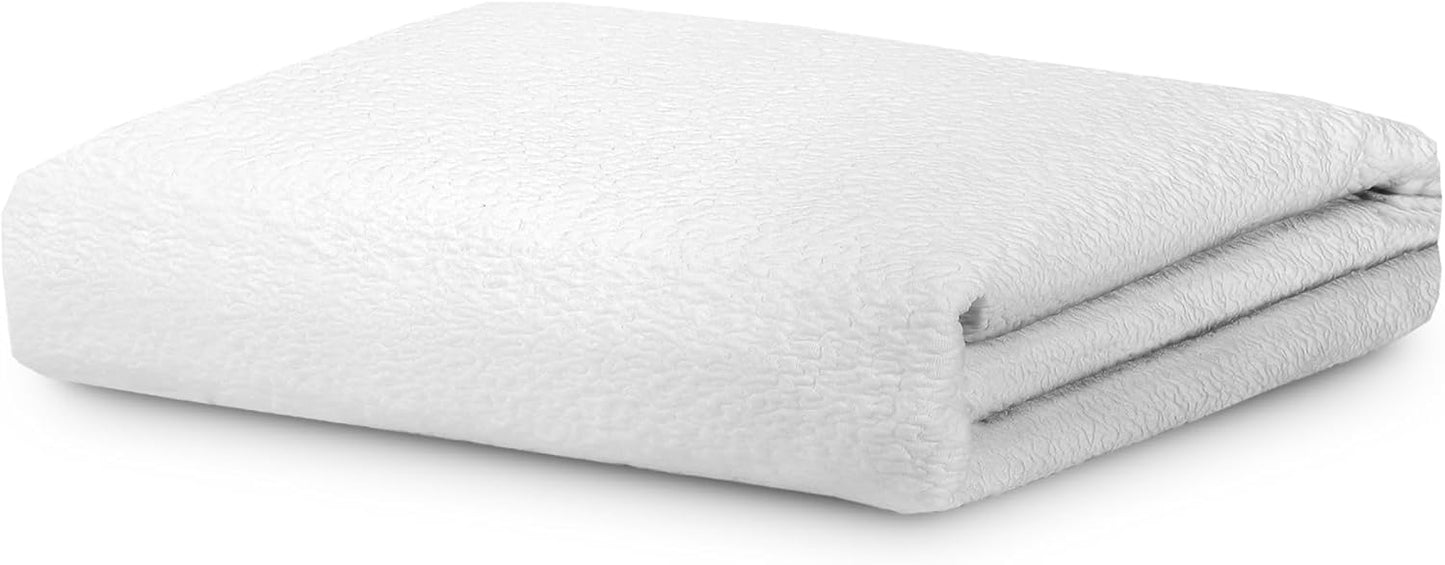 SIJO Mattress Protector, 100% Waterproof, Cooling, Ultra Soft, Noiseless, 16 inch Deep Pocket, Best Overall Mattress Protector Award Winner by Apartment Therapy (King)