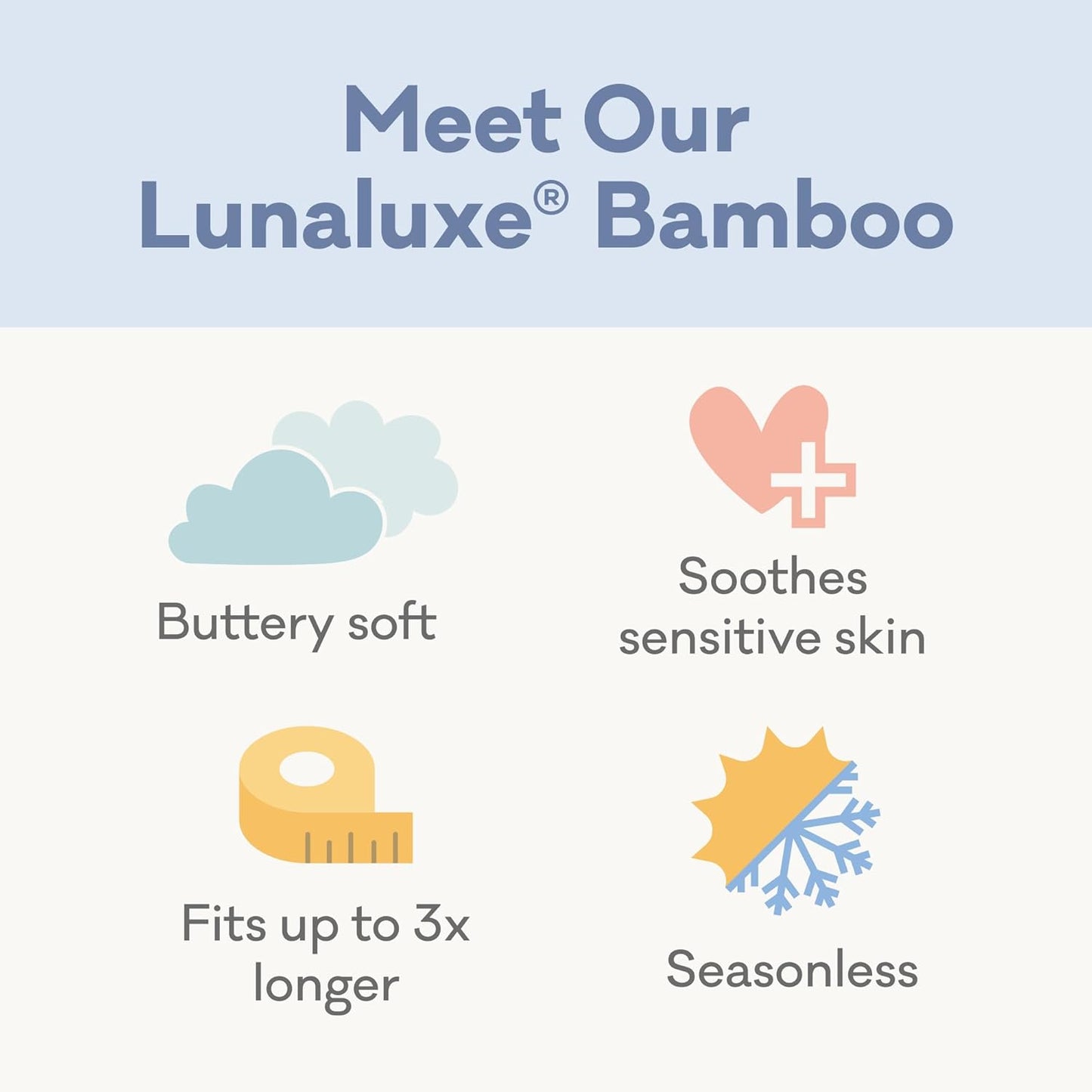 Little Sleepies Pajamas for Baby Boys & Girls, Viscose from Bamboo Baby Pajamas, Preemie & Newborn Sleepers, 2-Way Zipper PJs