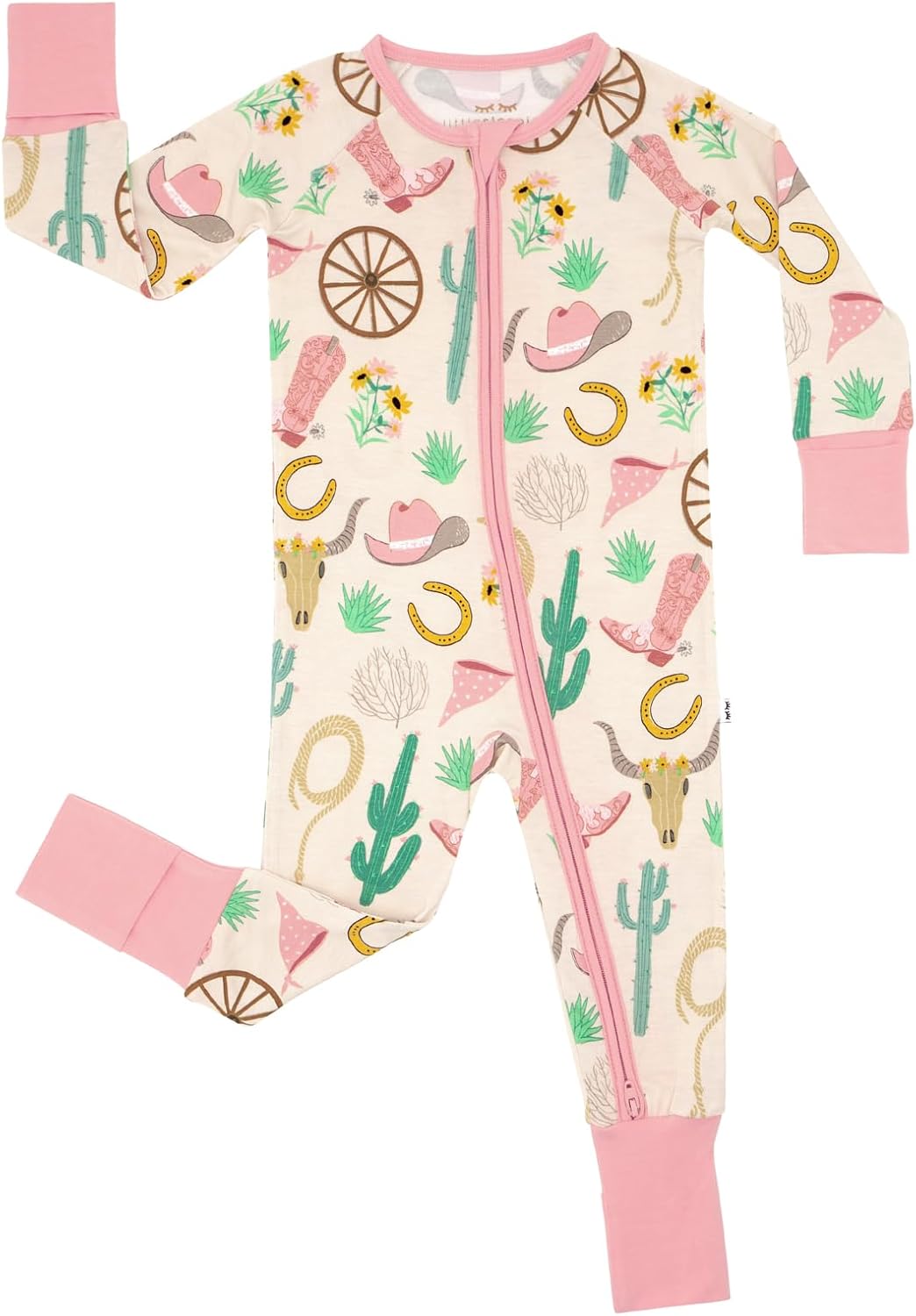 Little Sleepies Pajamas for Baby Boys & Girls, Viscose from Bamboo Baby Pajamas, Preemie & Newborn Sleepers, 2-Way Zipper PJs